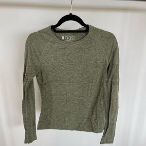 FIGS salta Dark Olive Under Scrub Discontinued Limited Edition Color